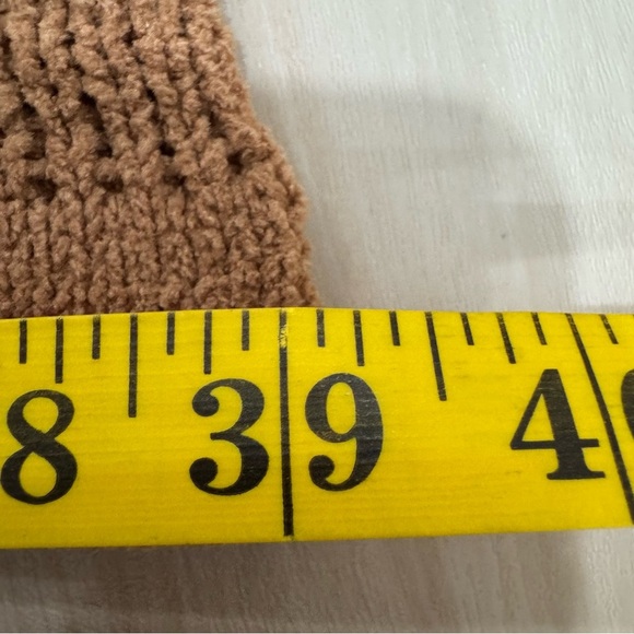 Sunday Citizen Nube Hooded Poncho Camel Tan Women's One Size Comfy Cozy Soft - Picture 10 of 13